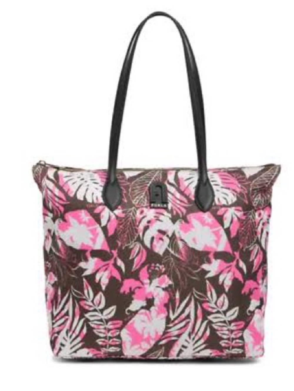 Furla XL Calipso Tote Bag in Toni Fluxia Fluro